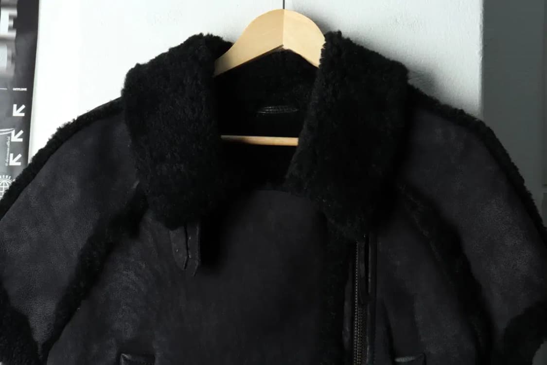 W(M-L) 디젤 집업 바람막이 점퍼자켓 반팔 무스탕 양가죽-15E99 상품이미지3