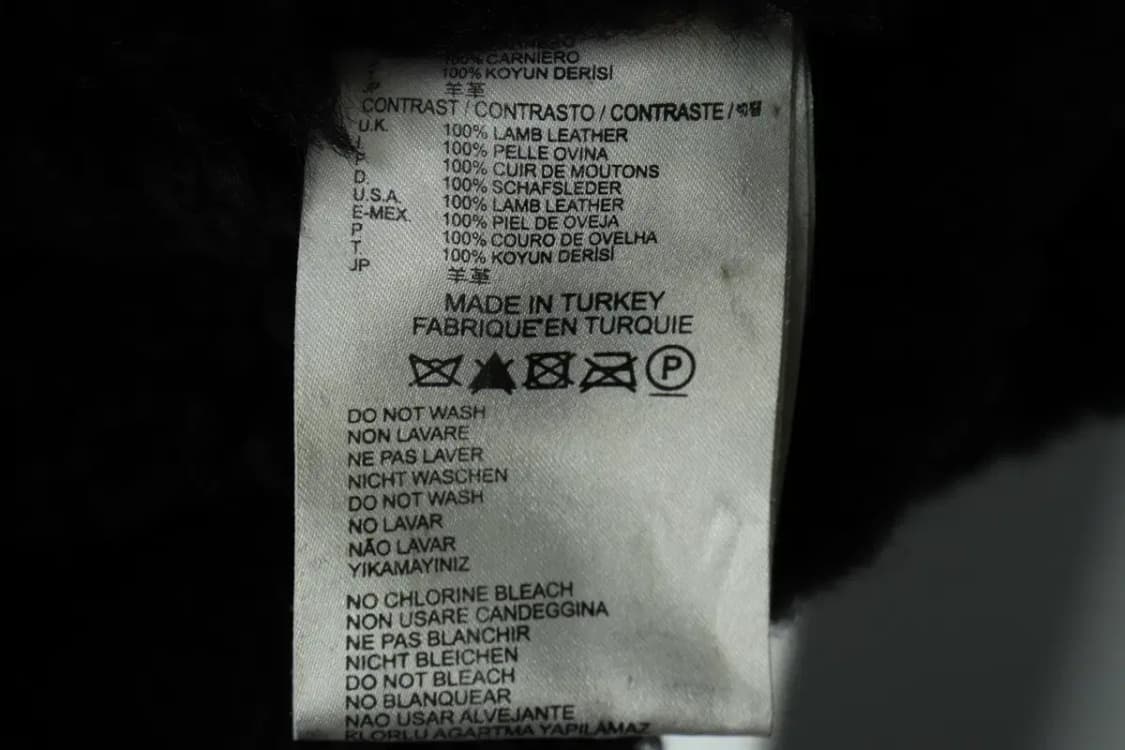 W(M-L) 디젤 집업 바람막이 점퍼자켓 반팔 무스탕 양가죽-15E99 상품이미지7