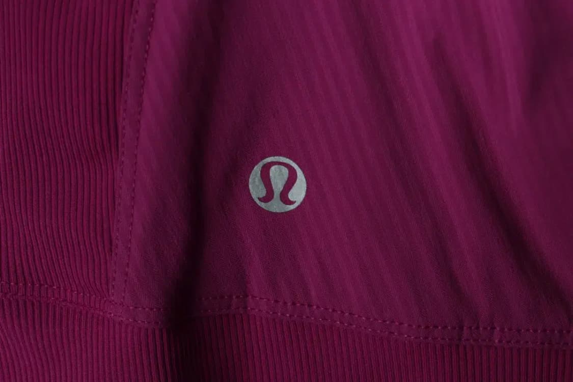 W(F) 룰루레몬 집업 바람막이 점퍼자켓 버건디 스쿠버 풀집-15E9B 상품이미지5