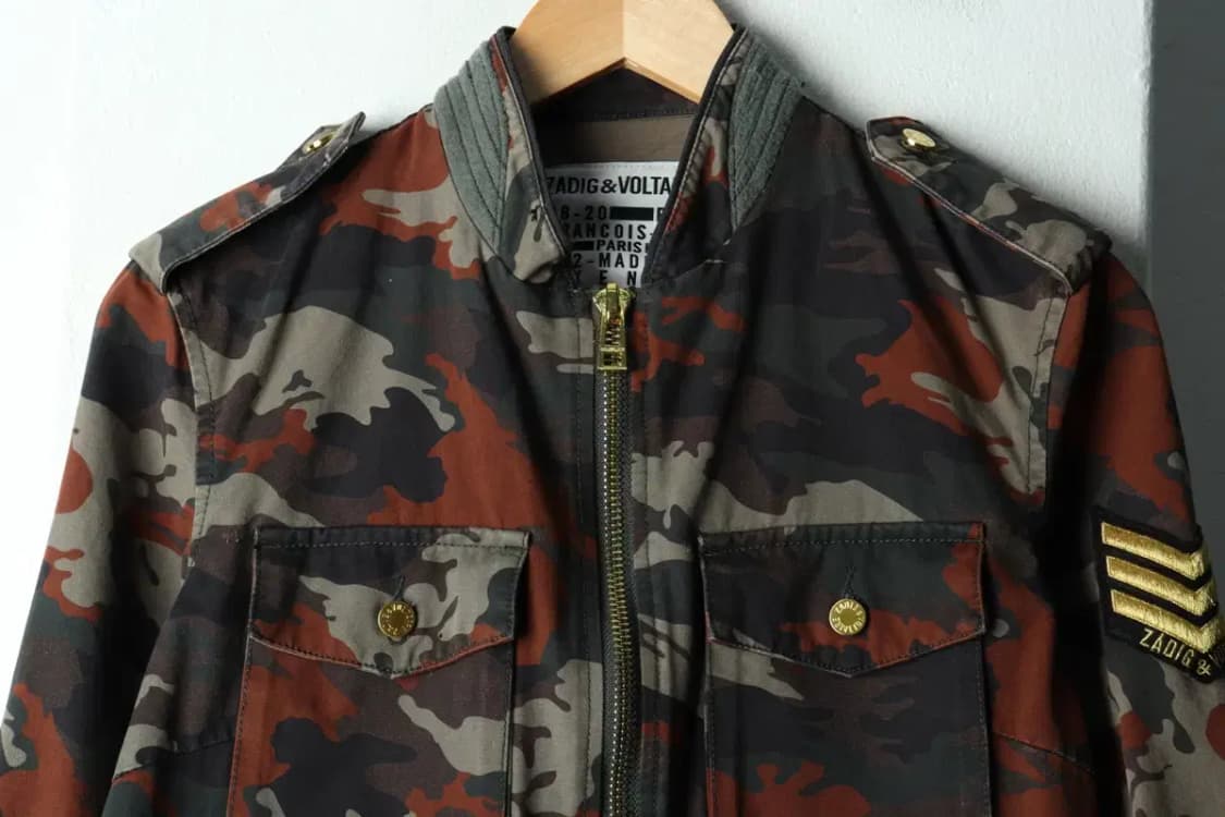 W(F) 브랜드빈티지 집업 바람막이 점퍼자켓 쟈딕앤볼테르-15E9C 상품이미지3