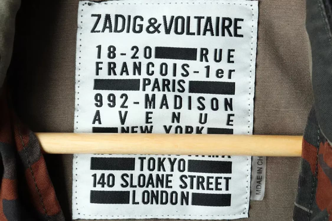 W(F) 브랜드빈티지 집업 바람막이 점퍼자켓 쟈딕앤볼테르-15E9C 상품이미지7