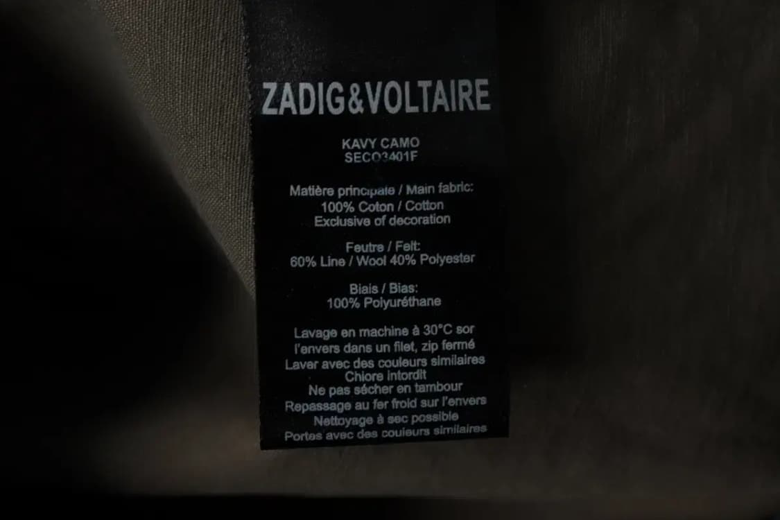 W(F) 브랜드빈티지 집업 바람막이 점퍼자켓 쟈딕앤볼테르-15E9C 상품이미지8