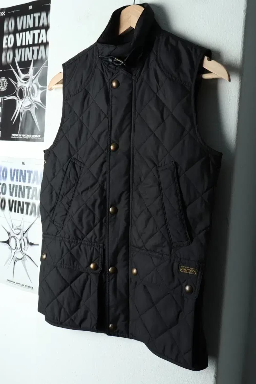 W(XS) 폴로 랄프로렌 집업 바람막이 점퍼자켓 조끼 퀄팅-15E9E 상품이미지1