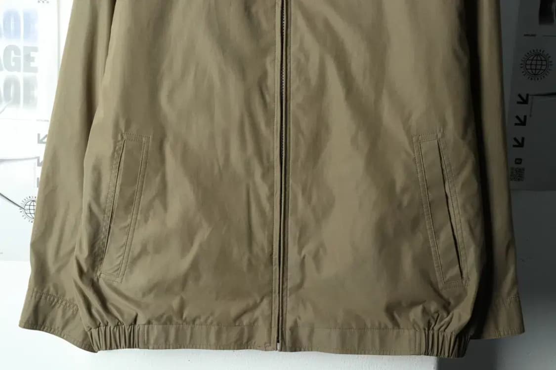 (L-XL) 브랜드빈티지 집업 바람막이 점퍼자켓 해링턴 카키-15EA0 상품이미지4