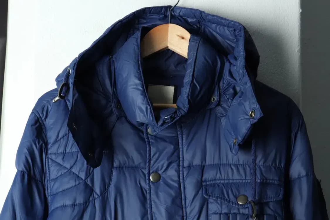 (L-XL) 디젤 패딩 점퍼자켓 블루 포켓 올드스쿨-15EA3 상품이미지3