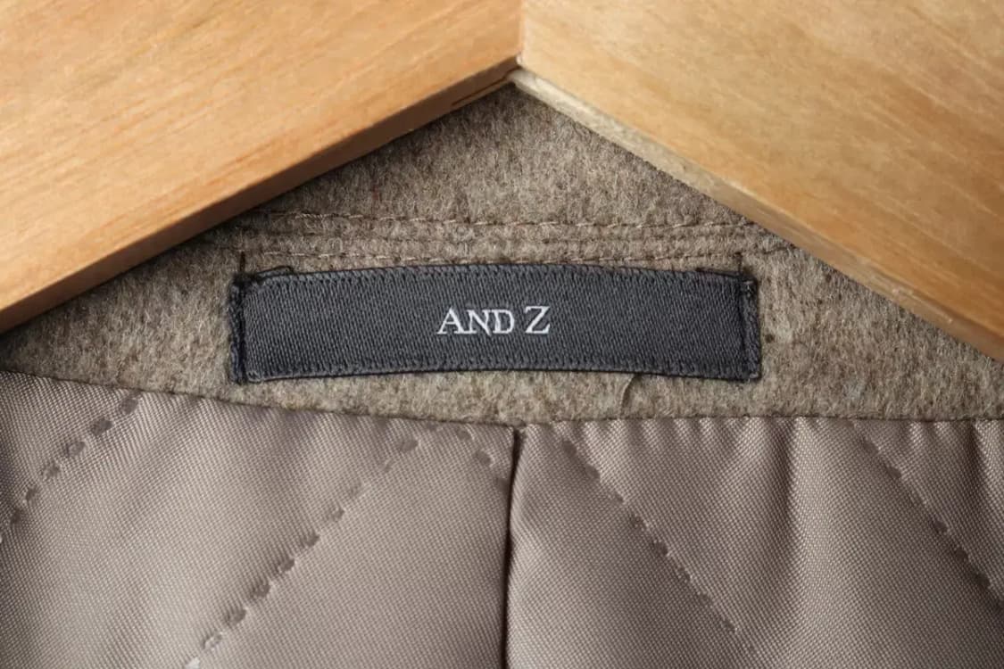 (L) 브랜드빈티지 코트자켓 앤드지 캐시미어 베이지-15EAA 상품이미지6