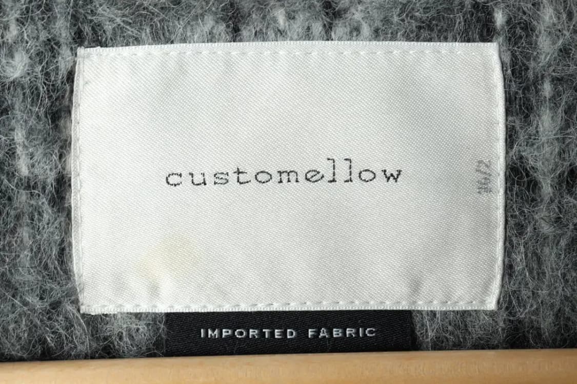 W(M) 커스텀멜로우 코트자켓 모헤어 체크 컬러믹스-15EAB 상품이미지6