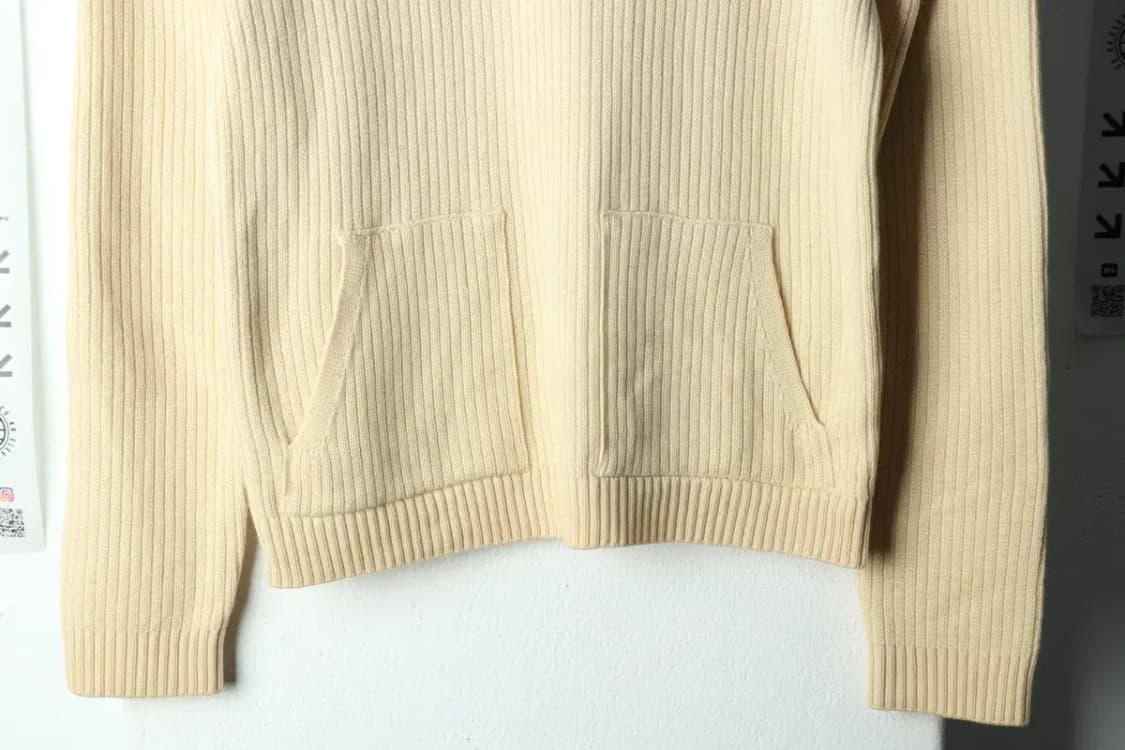 W(L) 라코스테 니트 반집업 노랑 울 희귀 매물-15EAD 상품이미지4