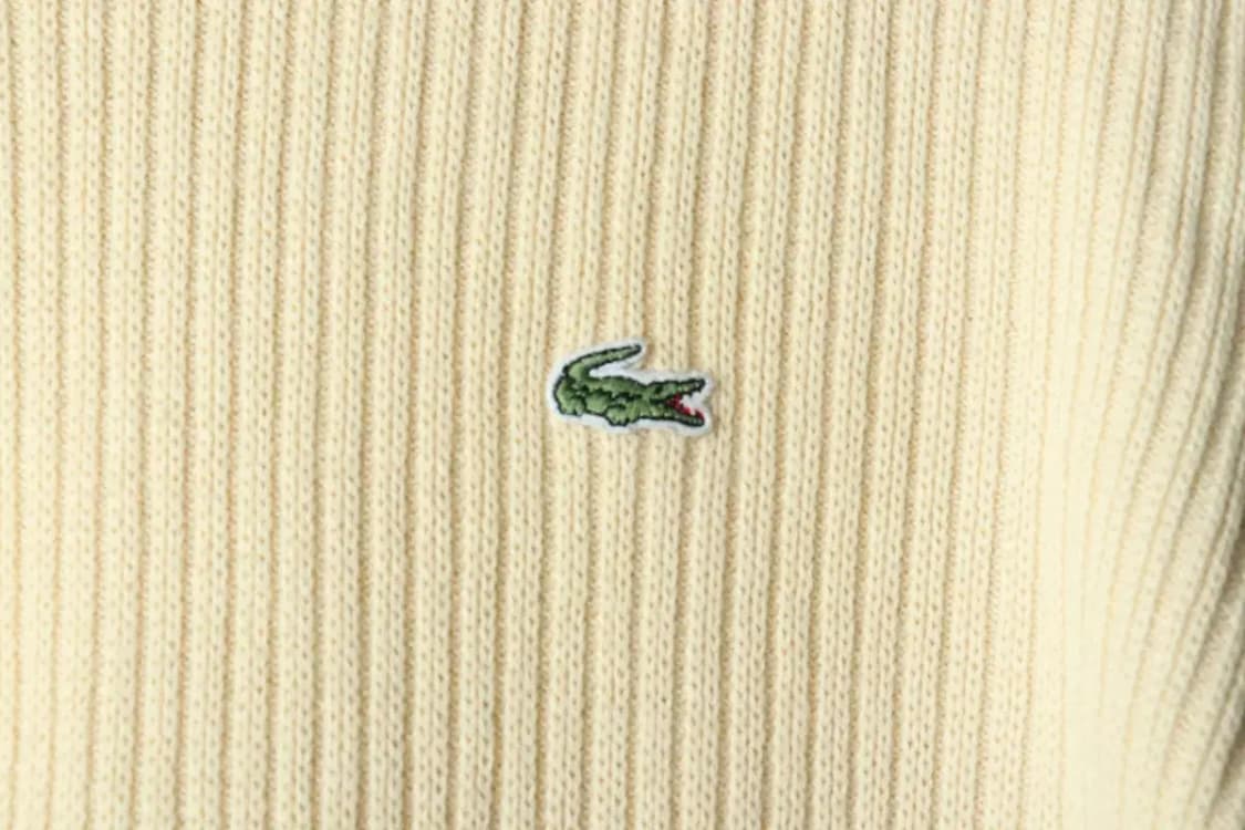 W(L) 라코스테 니트 반집업 노랑 울 희귀 매물-15EAD 상품이미지5