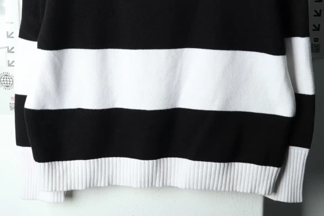 W(XL) 폴로 랄프로렌 니트 와이드넥 스트라이프 범고래-15EB1 상품이미지4