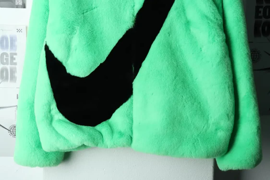 W(S) 나이키 집업 바람막이 점퍼자켓 빅스우시 연그린 퍼-15EB7 상품이미지4