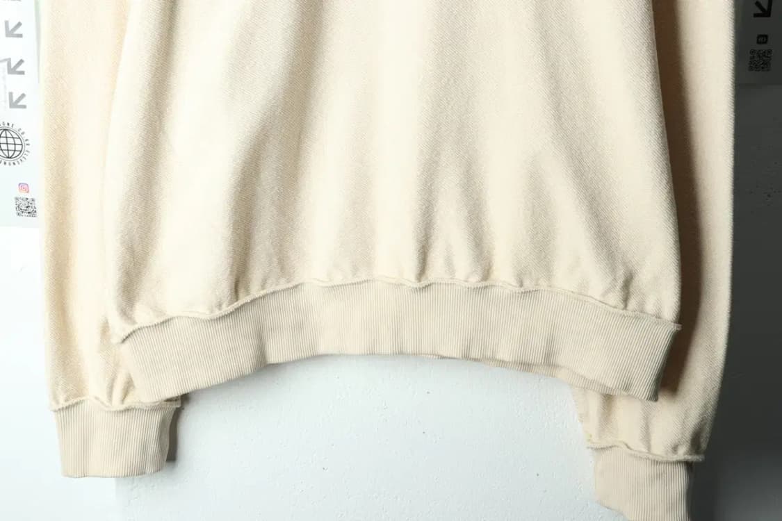 (L-2XL) 빈트릴 맨투맨 티셔츠 베이지 유니크-15EB8 상품이미지4