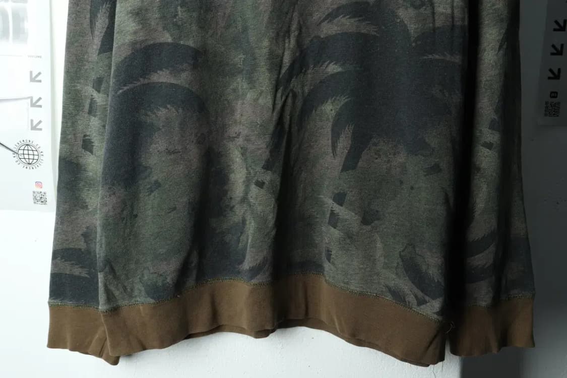 (L-XL) 반스 긴팔티셔츠 카모 야자수 한정판 스트릿무드-15EBA 상품이미지4