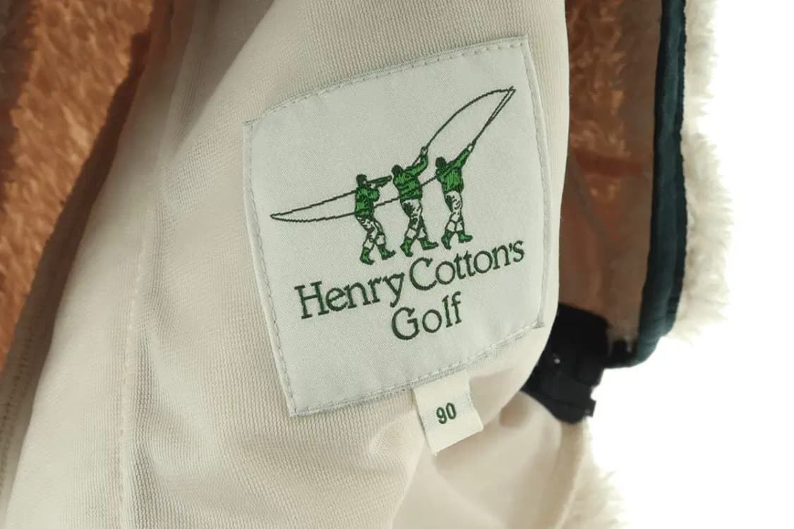 (S) 헨리코튼 집업 바람막이 점퍼자켓 아메카지 후리스 플리스-15F2D 상품이미지6