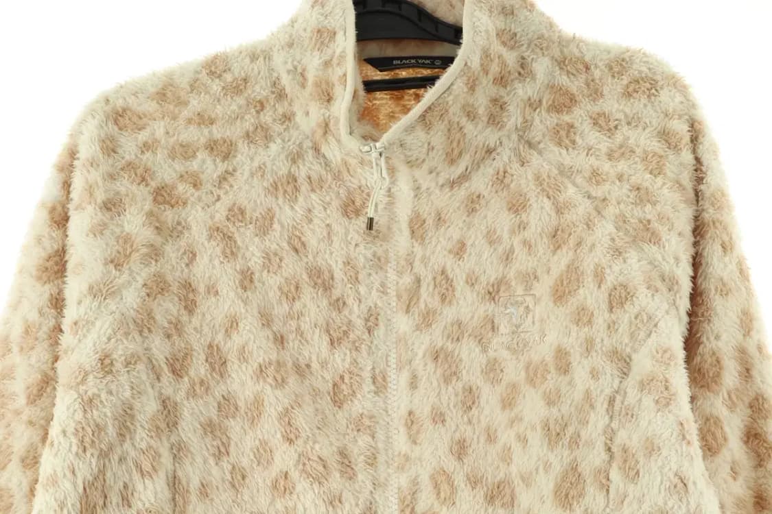 W(L-XL) 블랙야크 집업 바람막이 점퍼자켓 레오파드 쿠키-15F2E 상품이미지3