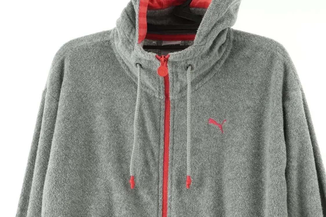 W(XL) 퓨마 집업 바람막이 점퍼자켓 트렌드 타월 부클-15F31 상품이미지3