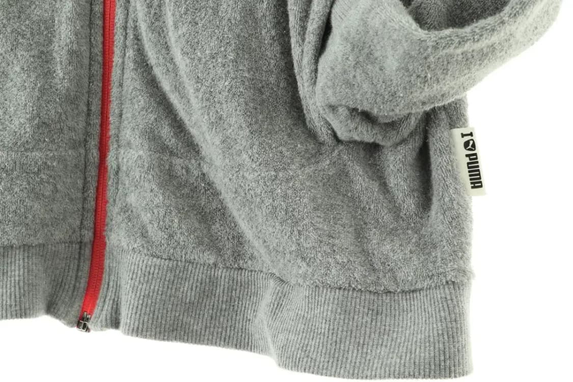 W(XL) 퓨마 집업 바람막이 점퍼자켓 트렌드 타월 부클-15F31 상품이미지5