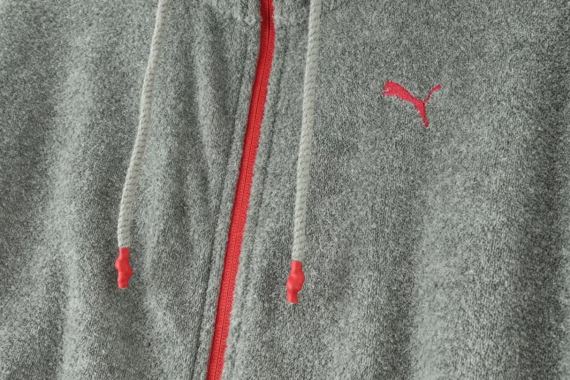 W(XL) 퓨마 집업 바람막이 점퍼자켓 트렌드 타월 부클-15F31 상품이미지7