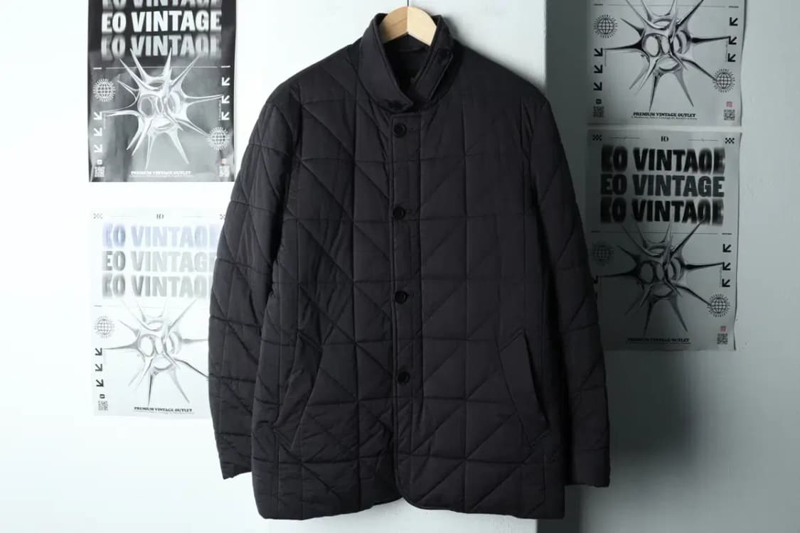 (L) 닥스 패딩 점퍼자켓 퀄팅 네이비 롱-15F32 상품이미지2