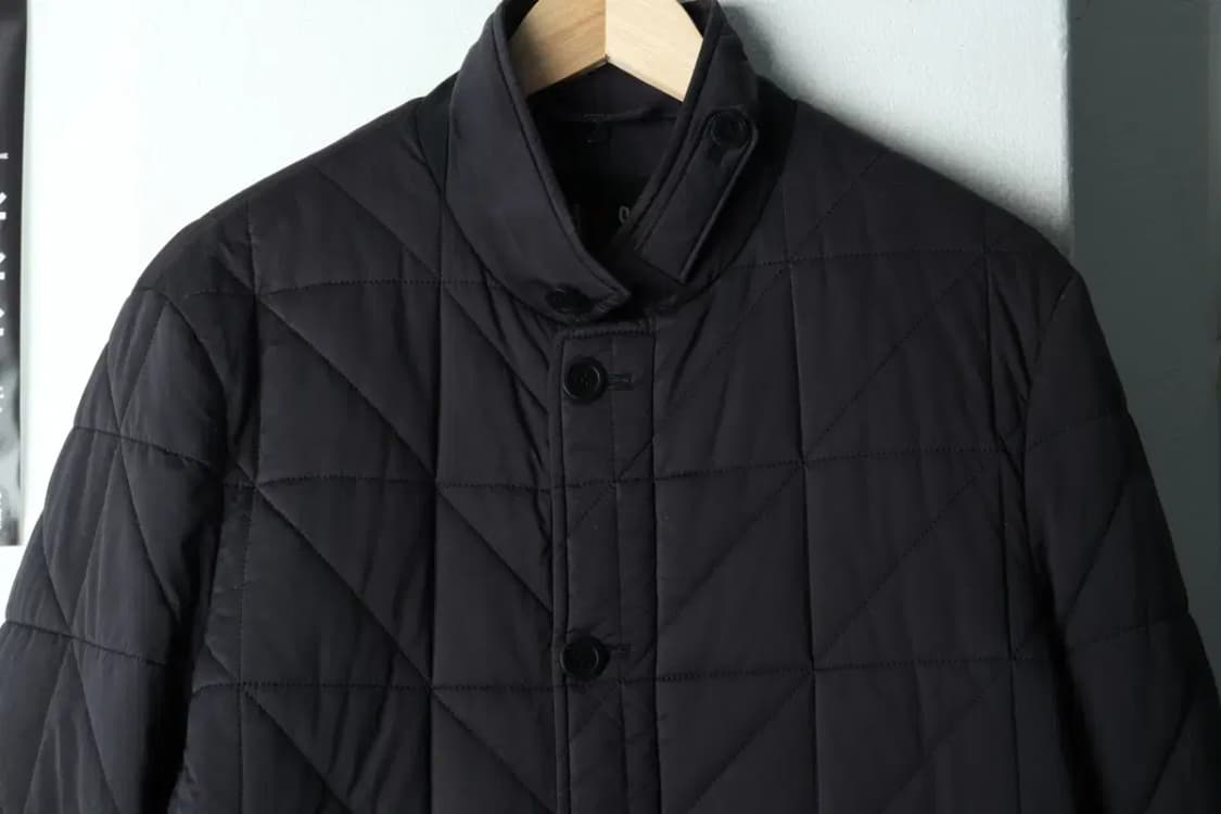 (L) 닥스 패딩 점퍼자켓 퀄팅 네이비 롱-15F32 상품이미지3