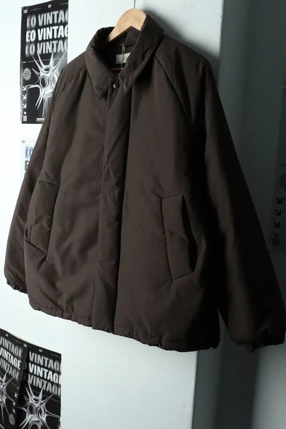 (L-XL) 셔터 패딩 점퍼자켓 새상품 신슐레이트 놈코어-15F35 상품이미지1