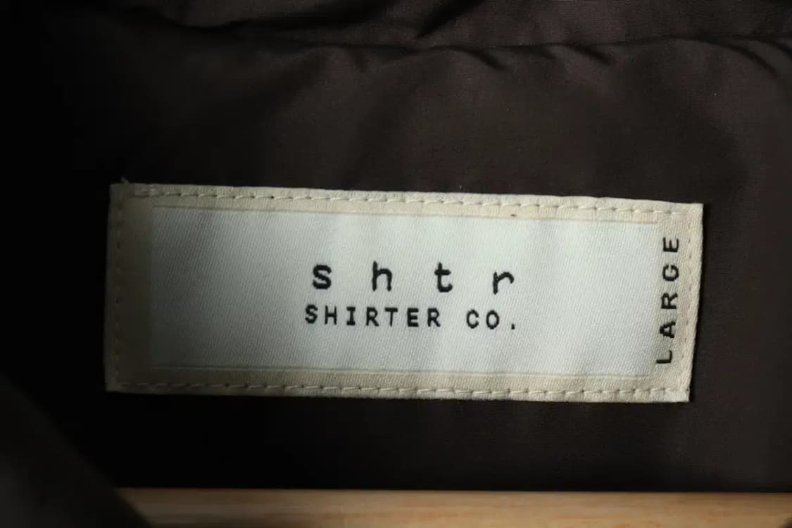 (L-XL) 셔터 패딩 점퍼자켓 새상품 신슐레이트 놈코어-15F35 상품이미지6