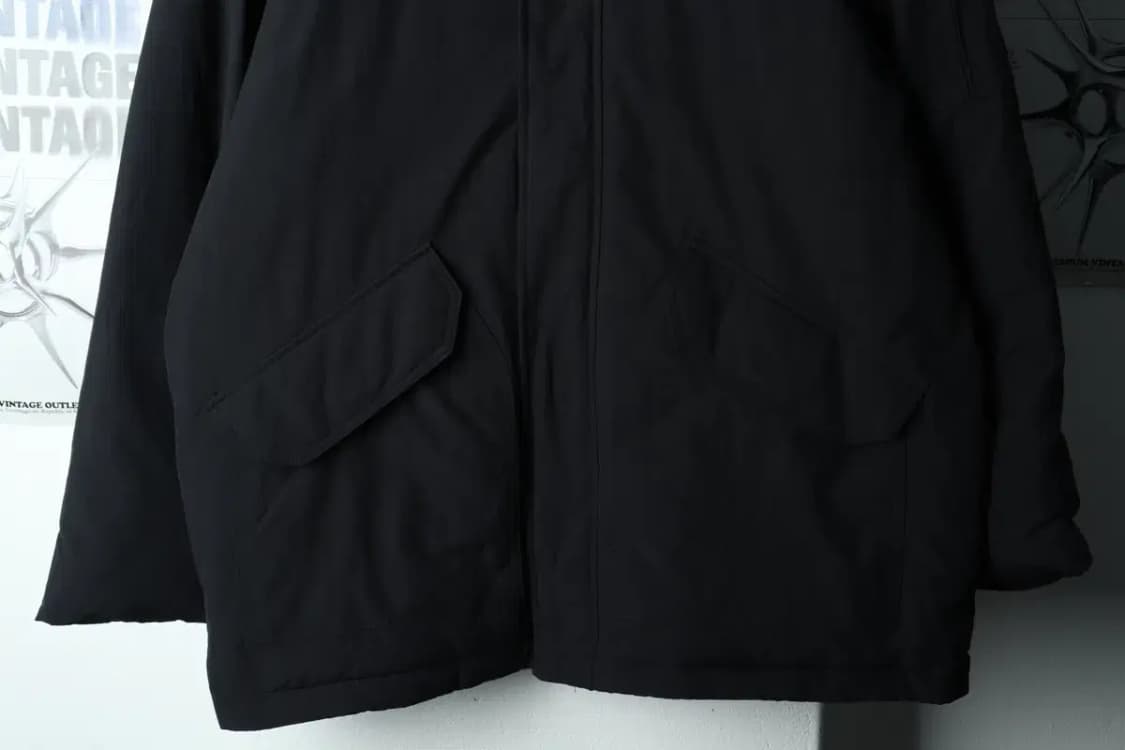 (2XL) 컬럼비아 패딩 점퍼자켓 빅사이즈 네이비 롱-15F36 상품이미지4