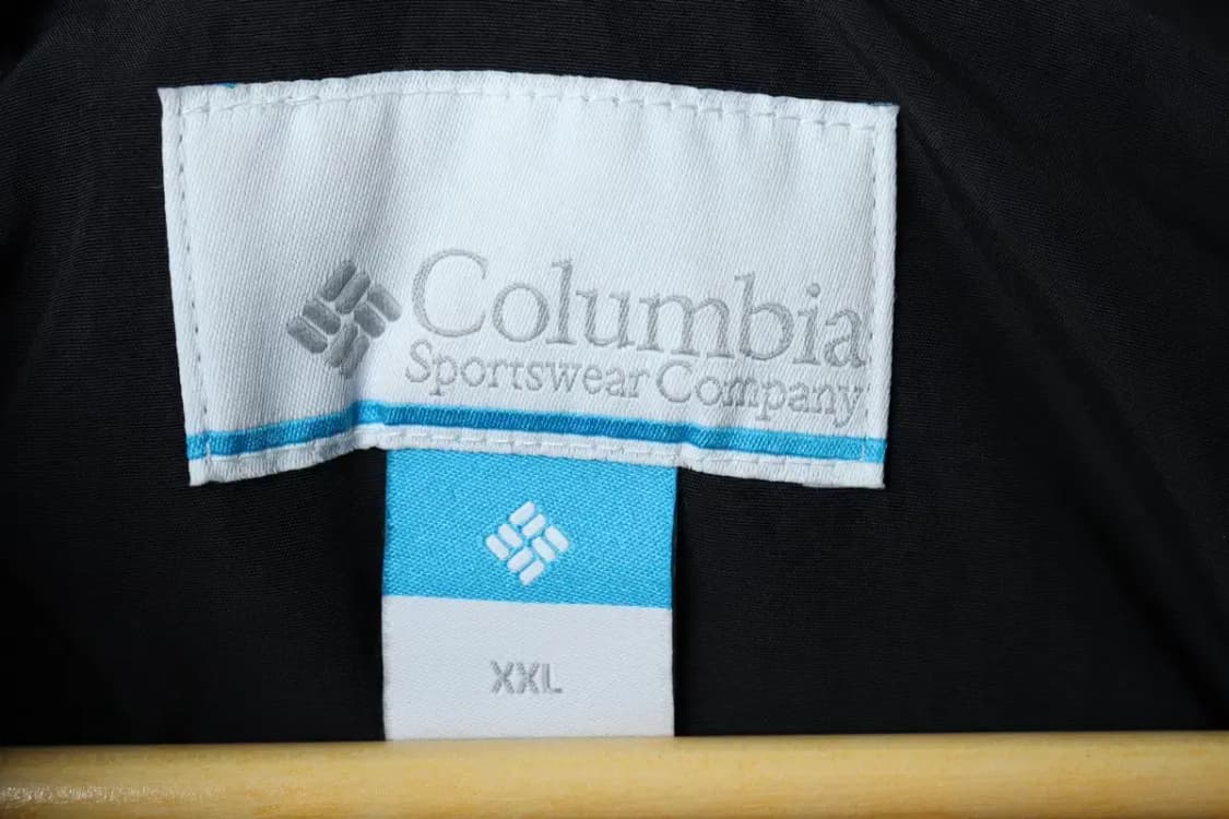 (2XL) 컬럼비아 패딩 점퍼자켓 빅사이즈 네이비 롱-15F36 상품이미지7