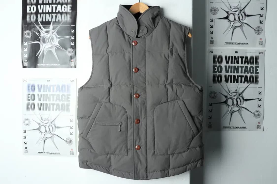 (L-XL) 커버낫 패딩 점퍼자켓 조끼 덕다운 그레이-15F39 상품이미지2