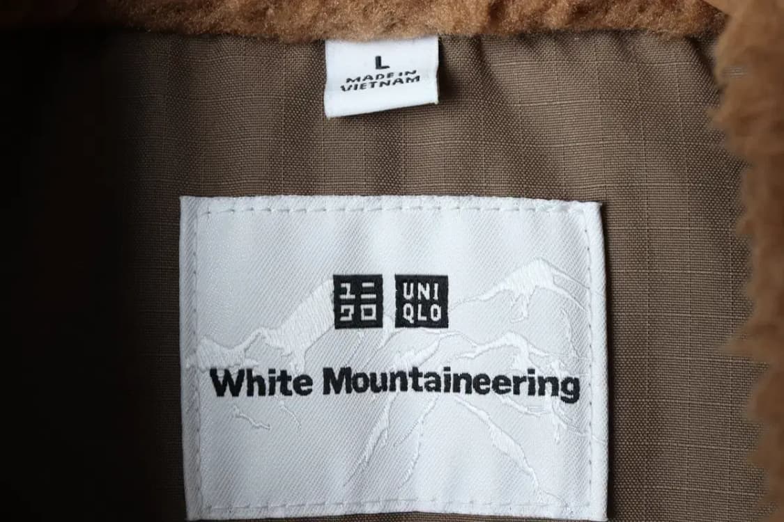 (L-XL) 유니클로 화이트마운티니어링 후리스 플리스 반집업-15F3C 상품이미지4