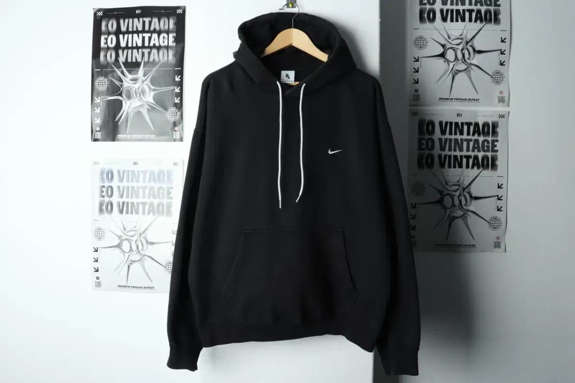 (2XL) 나이키 후드티셔츠 빅사이즈 블랙 기모-15F41 상품이미지2