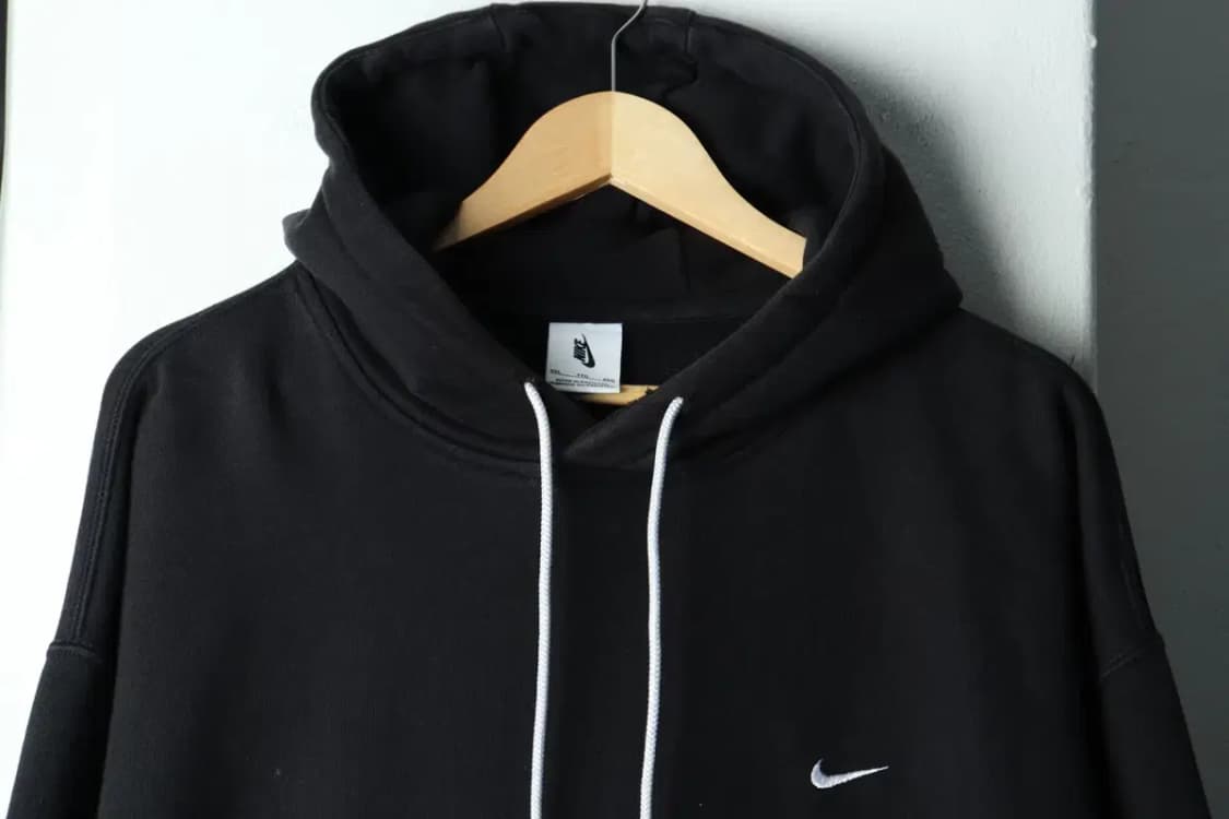 (2XL) 나이키 후드티셔츠 빅사이즈 블랙 기모-15F41 상품이미지3