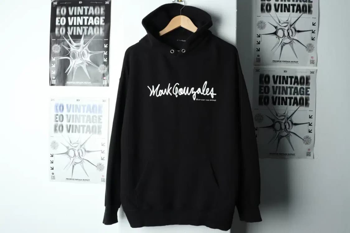 (XL) 마크곤잘레스 후드티셔츠 빅로고 블랙 단종-15F42 상품이미지2