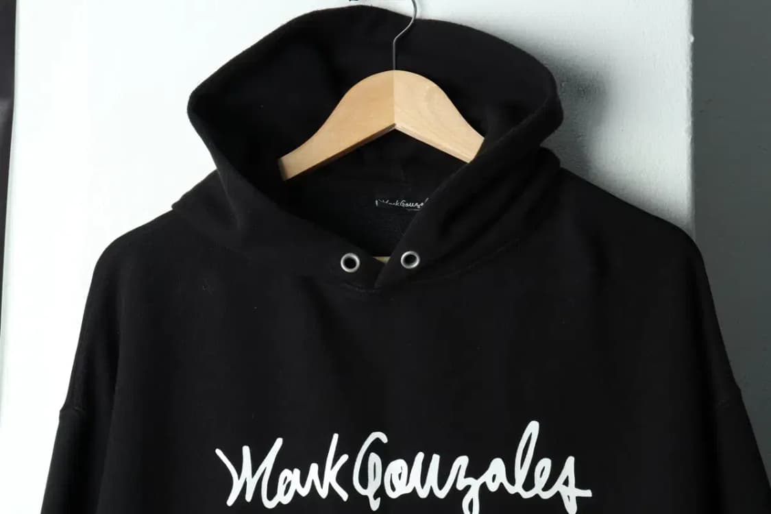 (XL) 마크곤잘레스 후드티셔츠 빅로고 블랙 단종-15F42 상품이미지3