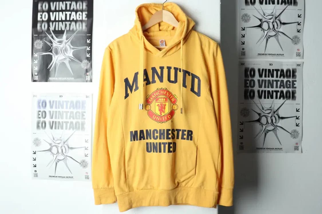 (M-L) 브랜드빈티지 후드티셔츠 맨체스터유나이티드 웨인루니-15F43 상품이미지2