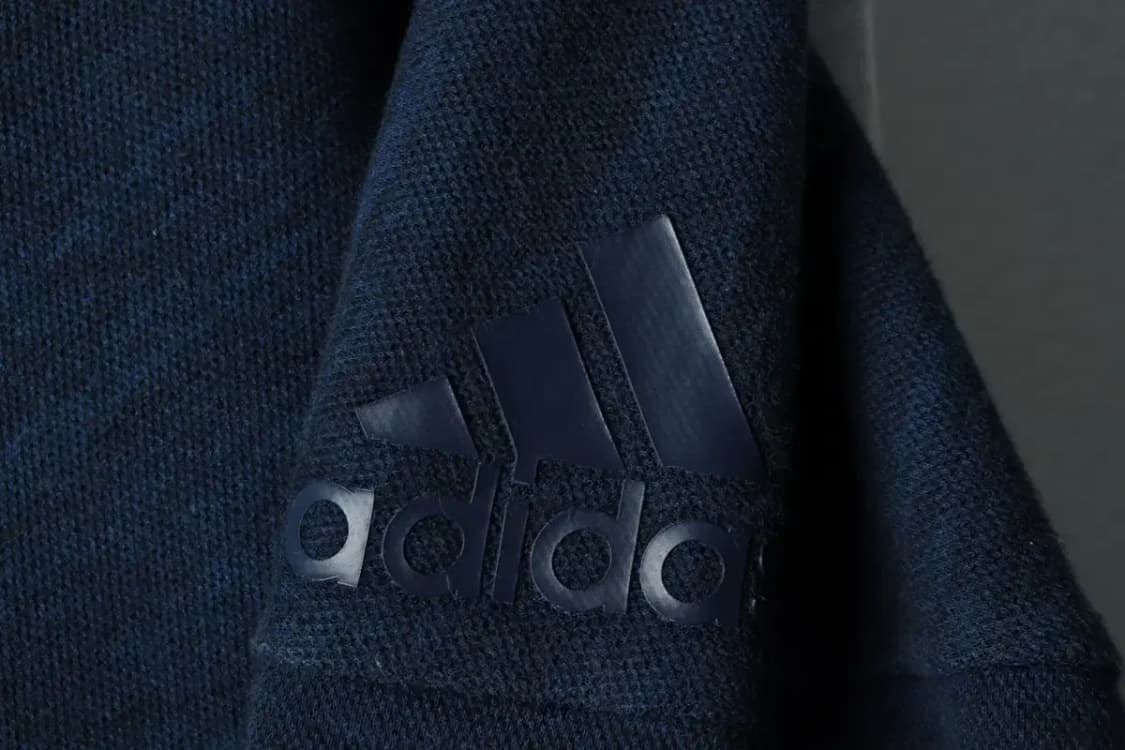 (L) 아디다스 후드집업 네이비 폴리 올드스쿨-15F44 상품이미지5