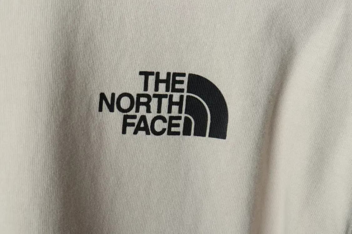 (M) 노스페이스 긴팔티셔츠 베이지 로고-15F49 상품이미지6