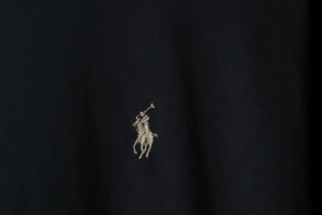 (M-L) 폴로 랄프로렌 긴팔티셔츠 블랙 포니-15F4A 상품이미지5