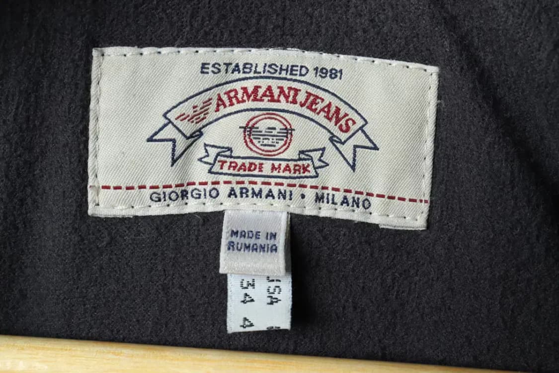 (M-L) 아르마니 패딩 점퍼자켓 년대 개파카 그린 한정-15F51 상품이미지5