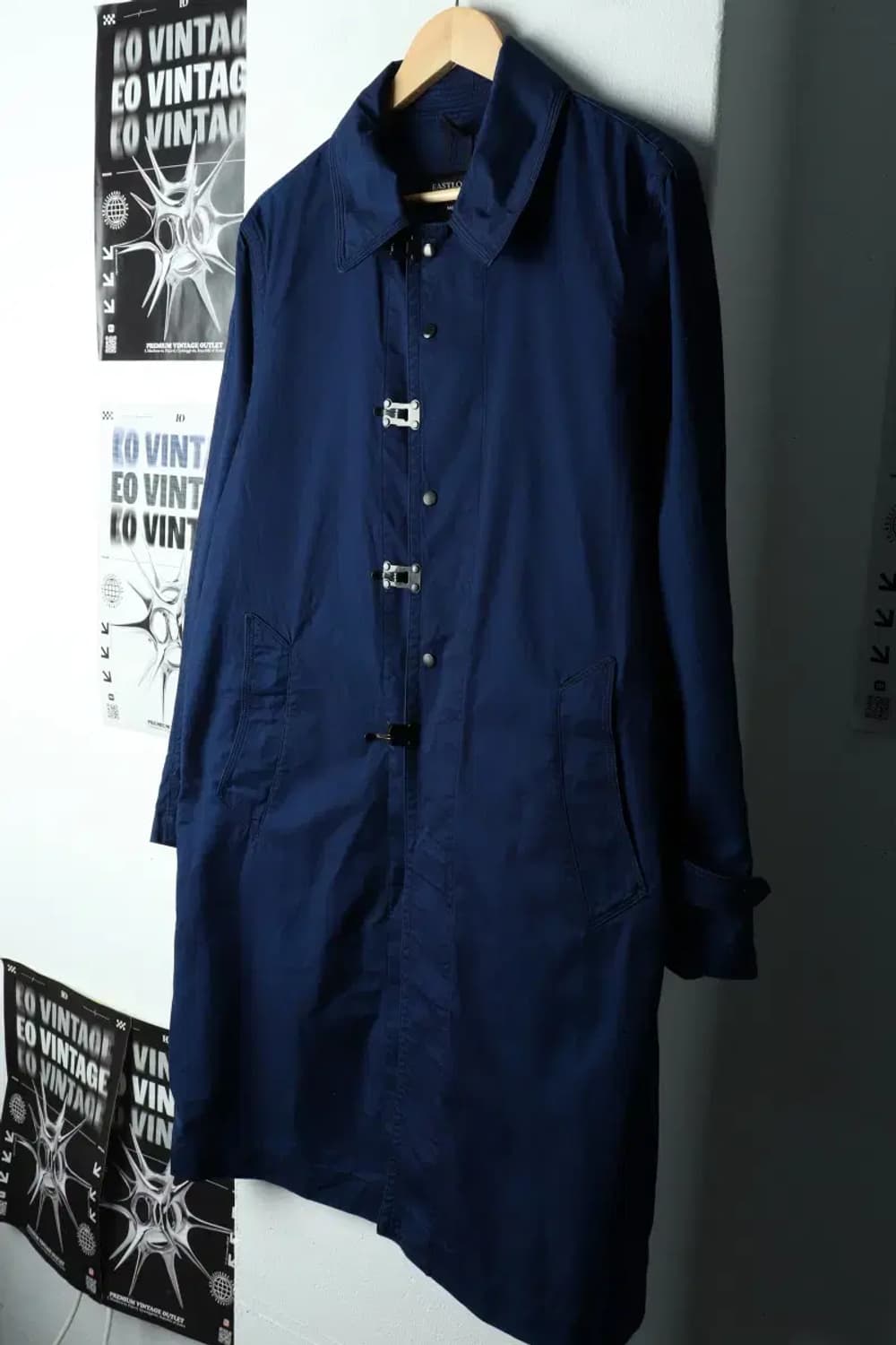 (M-L) 이스트로그 코트자켓 파이어맨 인디고 한정판 정가만원-15FBE 상품이미지1