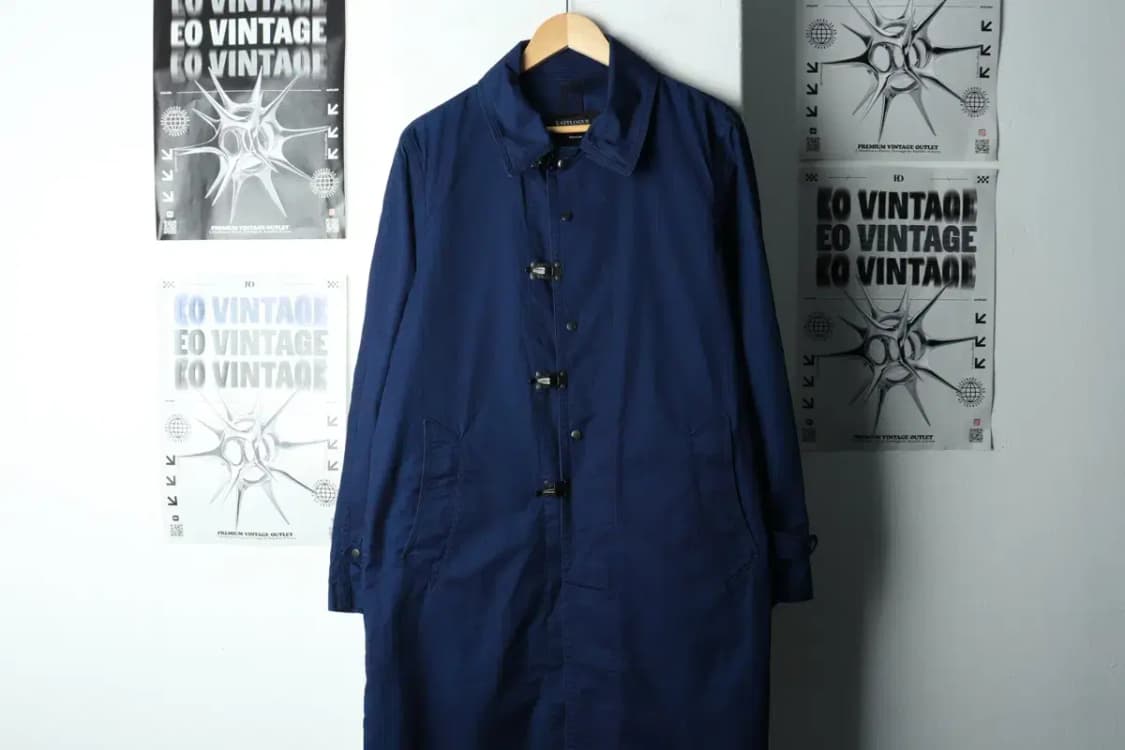 (M-L) 이스트로그 코트자켓 파이어맨 인디고 한정판 정가만원-15FBE 상품이미지2