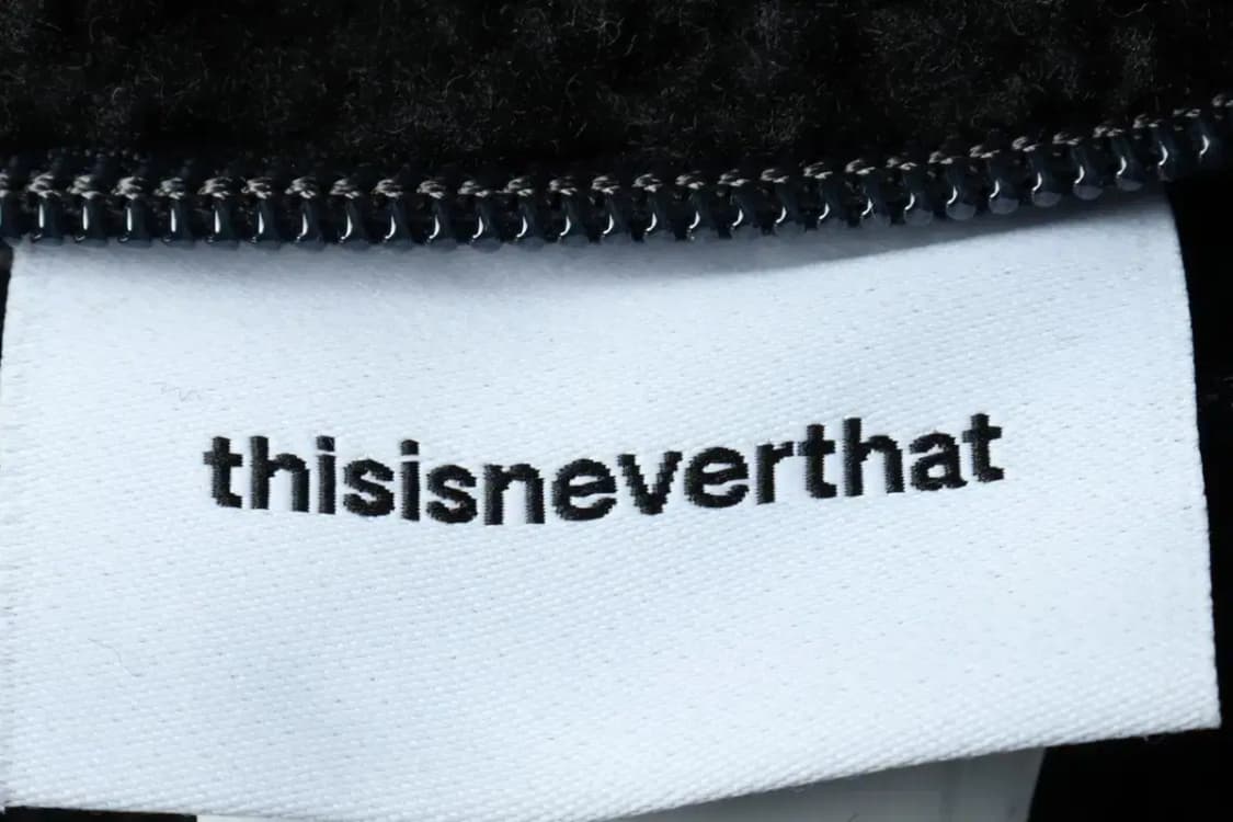 (M-L) 디스이즈네버댓 패딩 점퍼자켓 리버시블 후리스 블랙-15FBF 상품이미지10