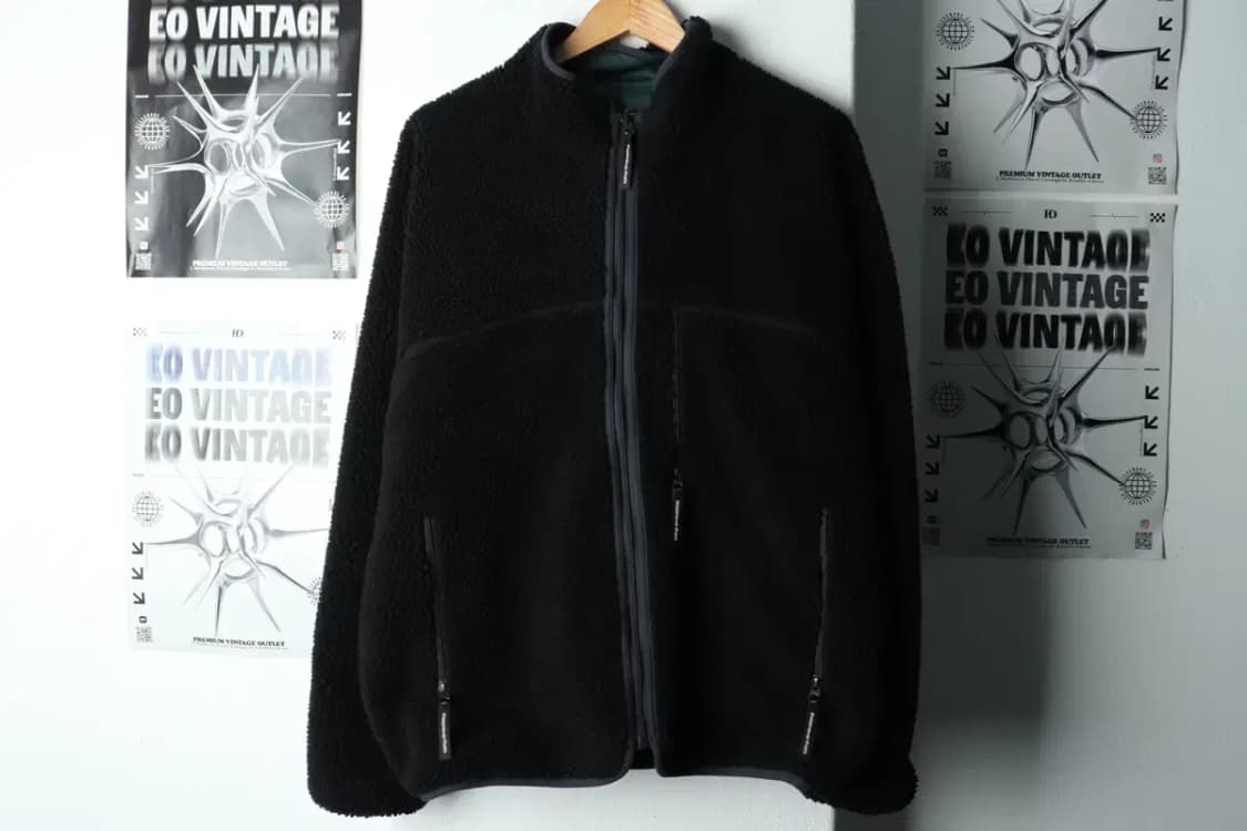 (M-L) 디스이즈네버댓 패딩 점퍼자켓 리버시블 후리스 블랙-15FBF 상품이미지8