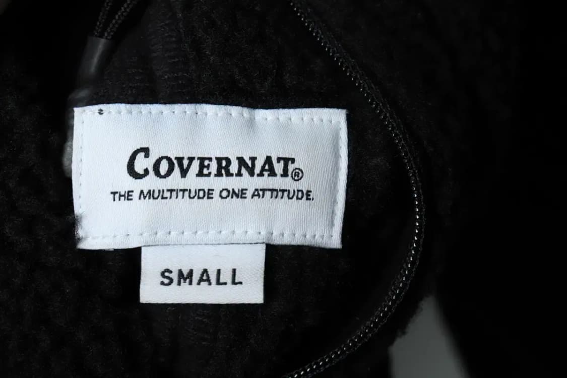 (S-M) 커버낫 패딩 점퍼자켓 리버시블 후리스 블랙-15FC0 상품이미지9