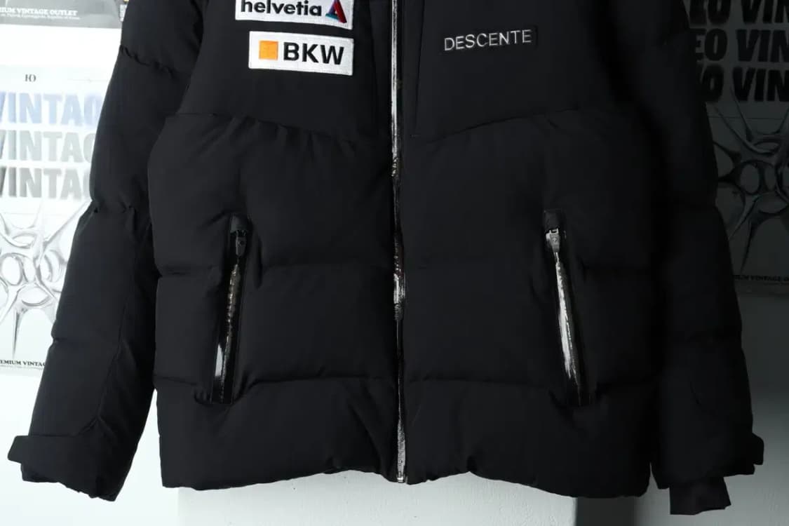 (L-XL) 데상트 패딩 점퍼자켓 사용감 스키팀 덕다운-15FC7 상품이미지5
