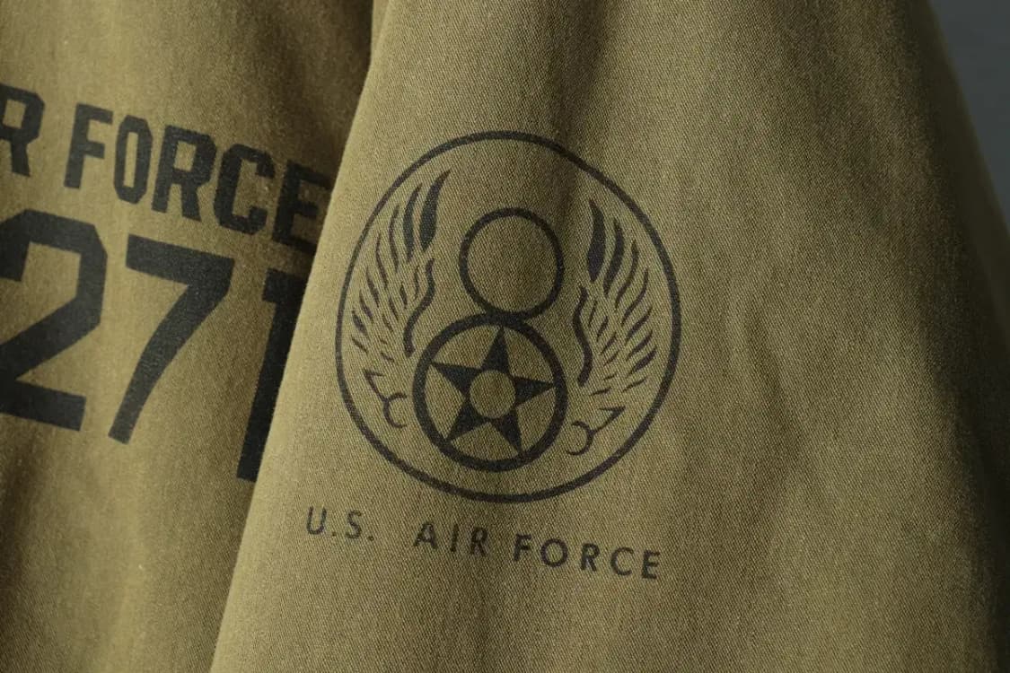 (L-2XL) 브랜드빈티지 패딩 점퍼자켓 공군 카키 경량 누빔-15FCA 상품이미지7