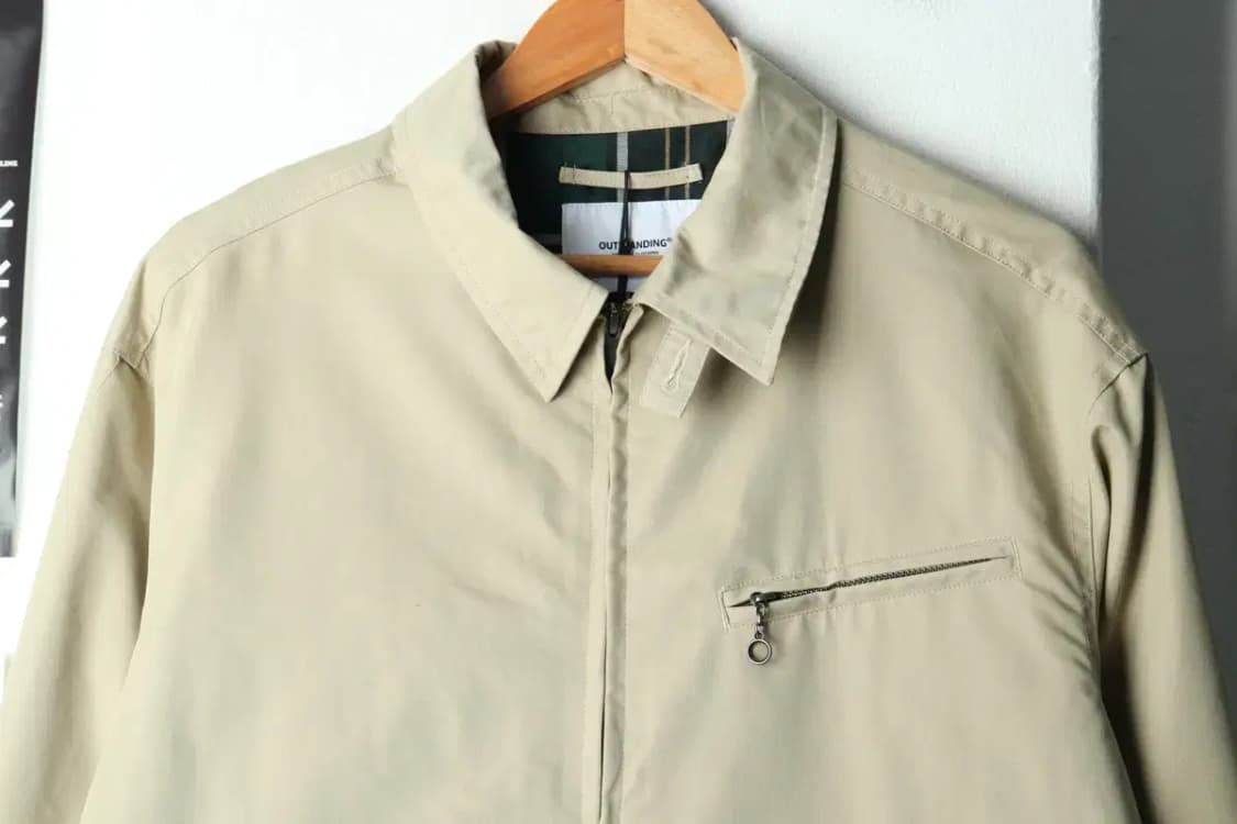 (M) 아웃스탠딩 집업 바람막이 점퍼자켓 새상품 블루종 정가-15FCC 상품이미지3