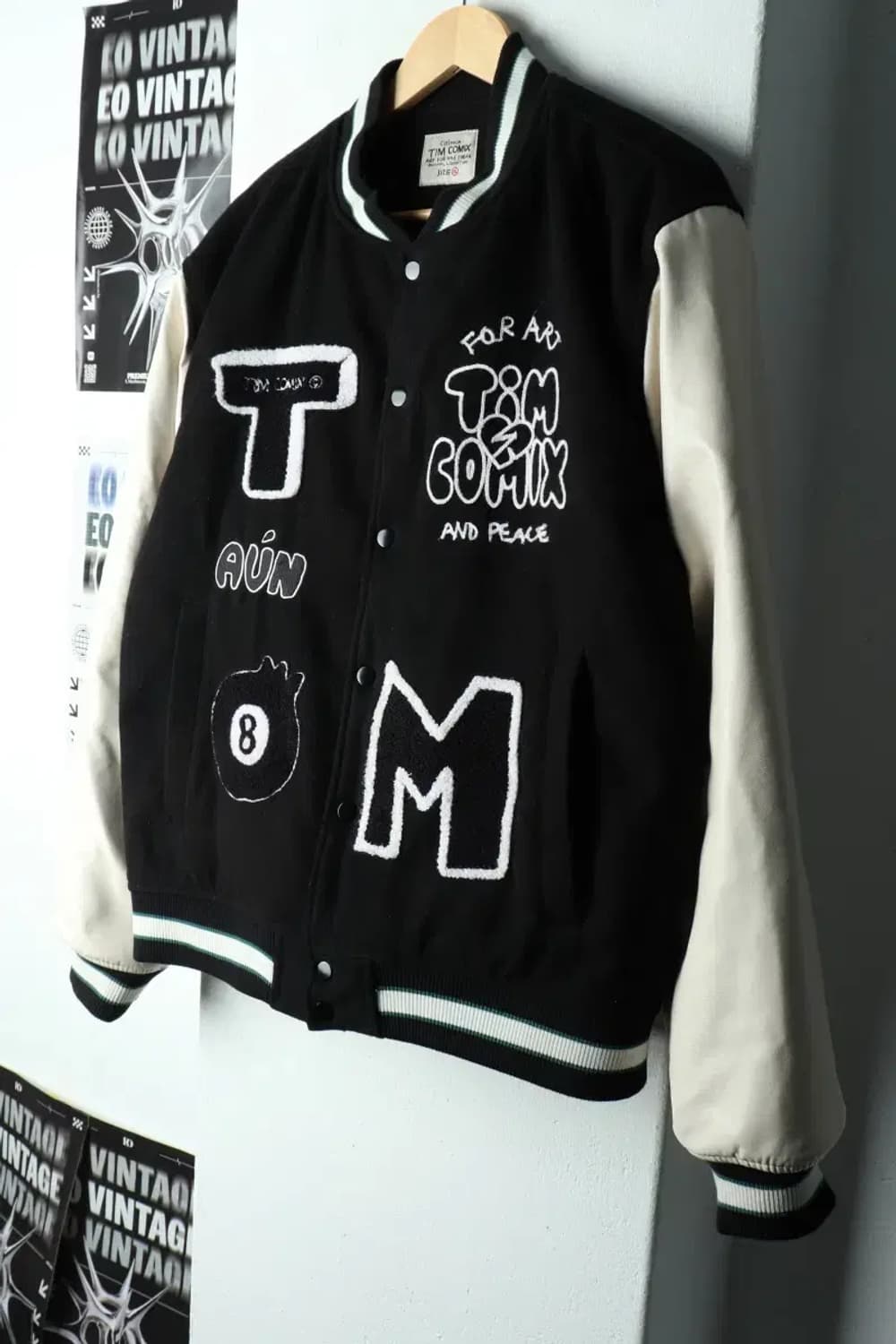 (XL) 팀코믹스 집업 바람막이 점퍼자켓 바시티 범고래 볼-15FCE 상품이미지1