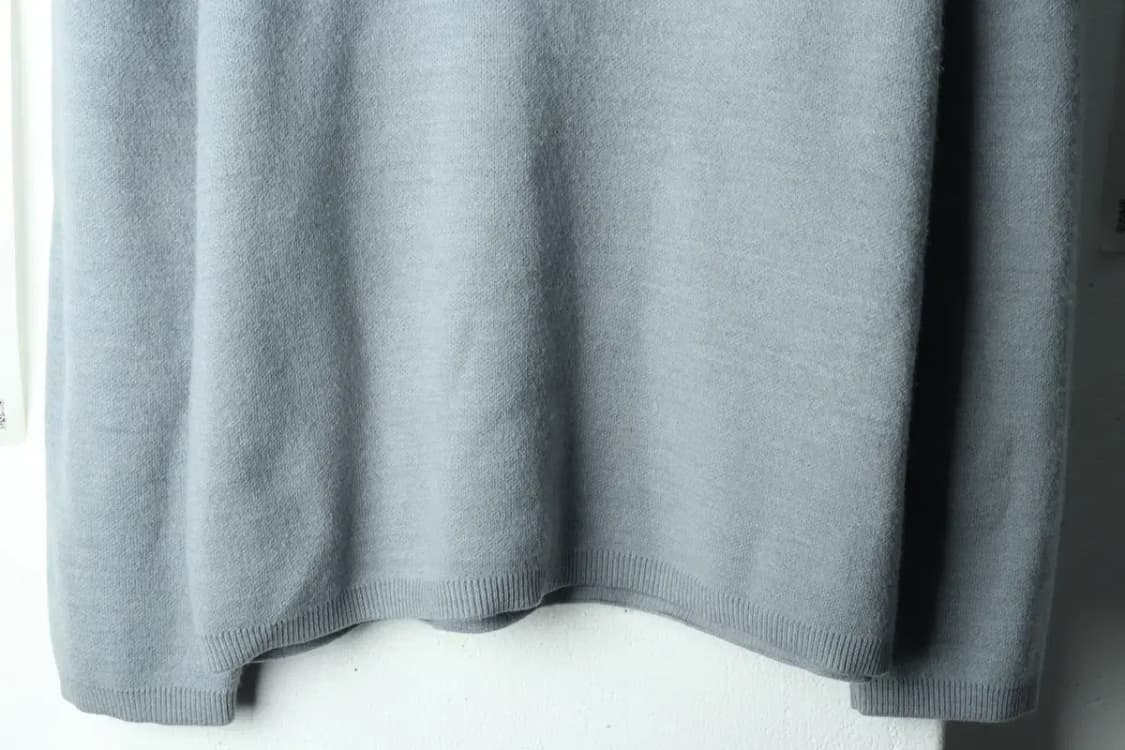 (L-XL) 엘무드 니트 연블루 울 모크넥 반목-15FD2 상품이미지4