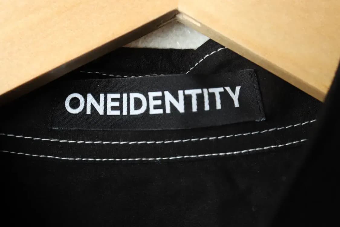 W(F) 브랜드빈티지 셔츠 남방 원아이덴티티 스티치 블랙-15FD8 상품이미지7